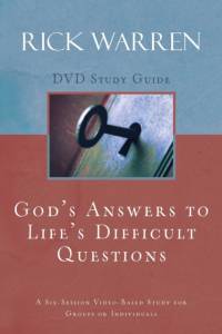 God's Answers to Life's Difficult Questions Bible Study Guide av Rick Warren