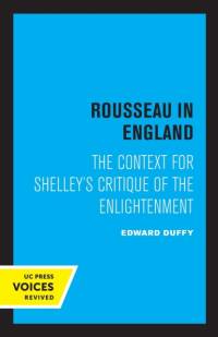 Rousseau in England av Edward Duffy