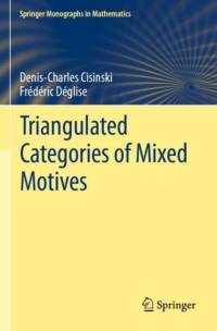 Triangulated Categories of Mixed Motives av Denis-Charles Cisinski