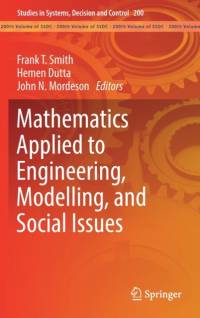 Mathematics Applied to Engineering, Modelling, and Social Issues
