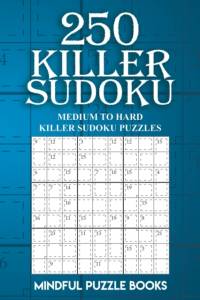 250 Killer Sudoku av Mindful Puzzle Books