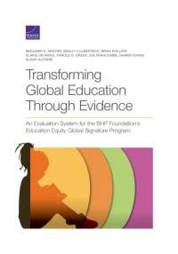 Transforming Global Education Through Evidence av Shelly Culbertson