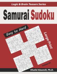 Large Print Samurai Sudoku av Khalid Alzamili
