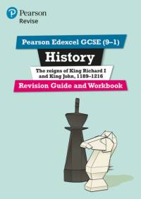 Pearson REVISE Edexcel GCSE History King Richard I and King John Revision Guide and Workbook incl. online revision and quizzes - for 2025 and 2026 exams av Kirsty Taylor