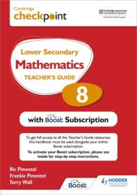 Cambridge Checkpoint Lower Secondary Mathematics Teacher's Guide 8 with Boost Subscription av Frankie Pimentel
