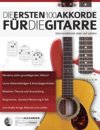 ersten 100 Akkorde für die Gitarre av Joseph Alexander