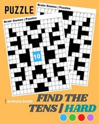 NEW!! Find the Tens Math Puzzle For Adults Hard Challenging Math Activity Book For Adults av Anthony Smith