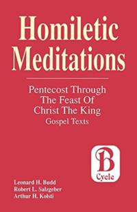 Homiletic Meditations av Leonard H Budd