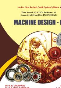 Machine Design - II av Dr R R Ghorpade