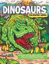 Dinosaurs Coloring Book av Matthew Clark