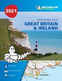 Great Britain & Ireland 2021 - Mains Roads Atlas (A4-Paperback) av Michelin