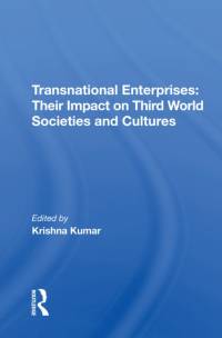 Transnational Enterprises av Krishna Kumar