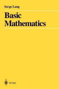 Basic Mathematics av Serge Lang