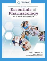 Essentials of Pharmacology for Health Professions av Bruce (University of Pittsburgh at Johnstown) Colbert