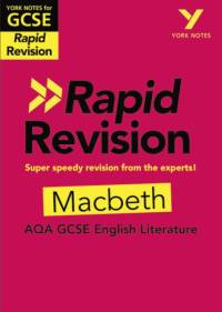 York Notes RAPID AQA GCSE (Revision Guide) Macbeth - for 2026, 2027 exams av Susannah White