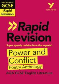 York Notes RAPID AQA GCSE (Revision Guide) Power and Conflict Poetry Anthology - for 2026, 2027 exams av David Grant