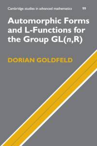 Automorphic Forms and L-Functions for the Group GL(n,R) av Dorian (Columbia University Goldfeld