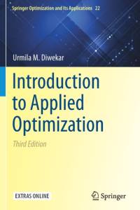 Introduction to Applied Optimization av Urmila M. Diwekar