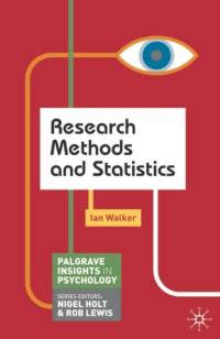 Research Methods and Statistics av Ian Walker