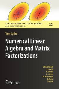 Numerical Linear Algebra and Matrix Factorizations av Tom Lyche
