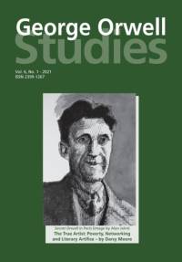 George Orwell Studies Vol 6 No 1 av Richard