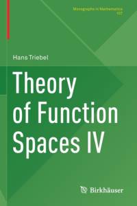 Theory of Function Spaces IV av Hans Triebel