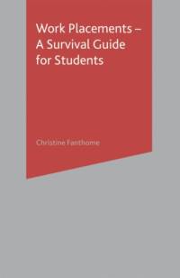 Work Placements - A Survival Guide for Students av Christine Fanthome