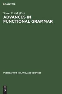 Advances in Functional Grammar av No Contributor
