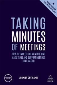 Taking Minutes of Meetings av Joanna Gutman