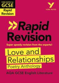 York Notes RAPID AQA GCSE (Revision Guide) Love and Relationships Poetry Anthology - for 2026, 2027 exams av Lucy Toop