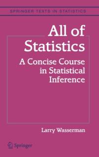 All of Statistics av Larry Wasserman