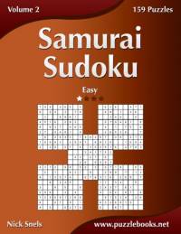 Samurai Sudoku - Easy - Volume 2 - 159 Puzzles av Nick Snels