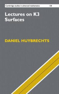 Lectures on K3 Surfaces av Daniel Huybrechts