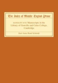 The Index of Middle English Prose av Kari Anne Rand Schmidt