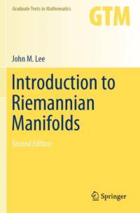 Introduction to Riemannian Manifolds av John M. Lee