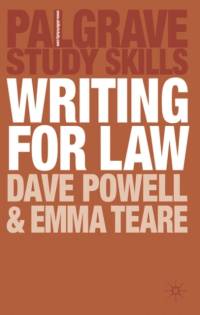 Writing for Law av Dave Powell