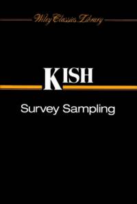 Survey Sampling av Leslie (The University of Michigan) Kish