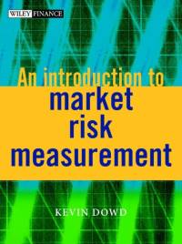 An Introduction to Market Risk Measurement av Kevin Dowd