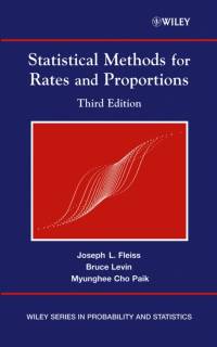 Statistical Methods for Rates and Proportions av Joseph L. (Department of Biostatistics Fleiss