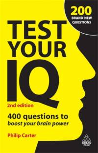 Test Your IQ av Philip (Author) Carter