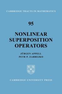 Nonlinear Superposition Operators av Jurgen Appell