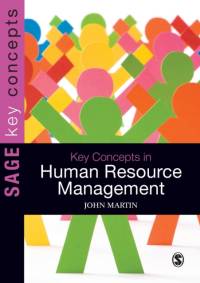 Key Concepts in Human Resource Management av John Martin