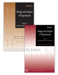 Design and Analysis of Experiments Set av Klaus (Virginia Polytechnic Institute Hinkelmann