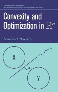 Convexity and Optimization in Rn av Leonard D. (Purdue University Berkovitz