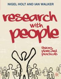 Research with People av Nigel Holt