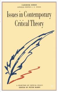 Issues in Contemporary Critical Theory av Peter Barry