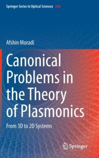 Canonical Problems in the Theory of Plasmonics av Afshin Moradi