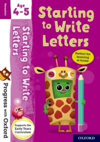 Progress with Oxford: Progress with Oxford: Starting to Write Letters Age 4-5- Practise for School with Essential English Skills av Sarah Snashall