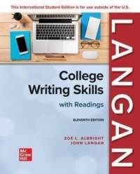 College Writing Skills with Readings ISE av John Langan