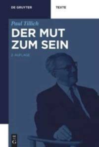 Der Mut Zum Sein av Paul Tillich